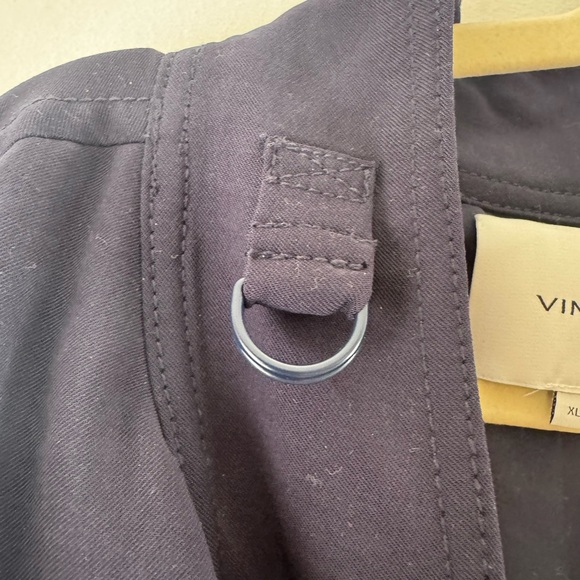 Vince Flowy Blue Trench - Picture 4 of 7